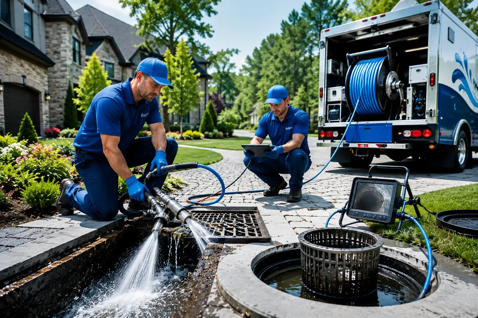 Local outdoor drain cleaning professionals in Bristol, WI